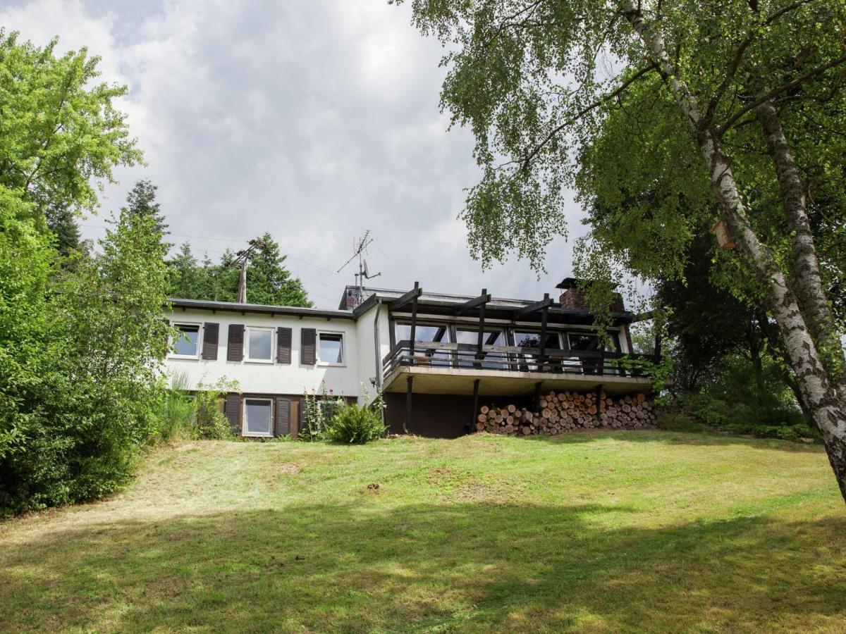 Modern Holiday Home in Kleinich Germany with Hill Views Exterior foto